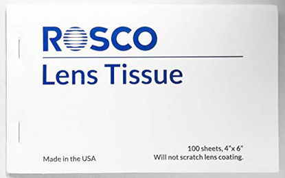 Picture of Rosco Lens Tissue 4"x6" 100 Sheet Booklet