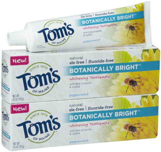 Picture of Tom's of Maine Botanically Bright, Peppermint - 4.7 oz - 2 pk