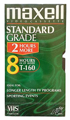 Picture of Maxell T-160 Std Standard Grade Videocassette