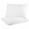 Picture of Set of Two (2) Five-Star Hotel Collection Premium Gold Down Alternative Sleeping Pillows Plus 2 Free Pillowcases