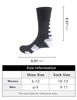 Picture of Boys Sock Basketball Soccer Hiking Ski Athletic Outdoor Sports Thick Calf High Crew Socks 4 Pack C, Size M