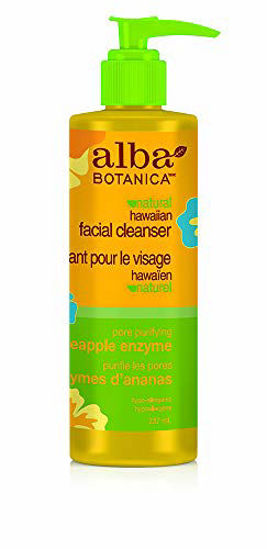 Picture of Alba Botanica Hawaiian Facial Cleanser, Pore Purifying Pineapple Enzyme, 8 Oz