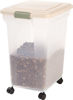 Picture of IRIS Premium Airtight Pet Food Storage Container, 55-Pounds, Almond