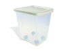 Picture of Van Ness 25-Pound Food Container with Fresh-Tite Seal with Wheels