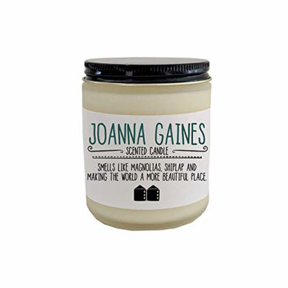 Picture of Joanna Gaines Scented Candle Fixer Upper Gift Shiplap Gift for Her Gift for Friend Magnolia Farms