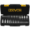 Picture of LEXIVON Master HEX Bit Socket Set, Premium S2 Alloy Steel | Complete 32-Piece, SAE and Metric Set | Enhanced Storage Case (LX-144)