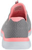 Picture of Skechers womens Summits Sneaker, Grey/Pink, 8.5 Wide US