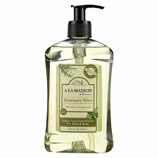 Picture of A La Maison French Liquid Soap Rosemary Mint - 16.9 Fl Oz