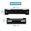 Picture of WB-120 Wall Mount Kit Bracket Compatible with Bose Solo 5 Soundbar with Screw and Wall Anchors Black