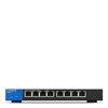 Picture of Linksys Business LGS308 8-Port Gigabit Ethernet Smart Switch,Black/Blue