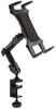 Picture of ChargerCity Heavy Duty 4-Way Adjust Aluminum Alloy Pole/Bar Cymbal Mic Microphone Stand Podium Tablet Holder Clamp Mount for iPad Pro Air Mini Samsung Galaxy Tab Surface Book Pro Google