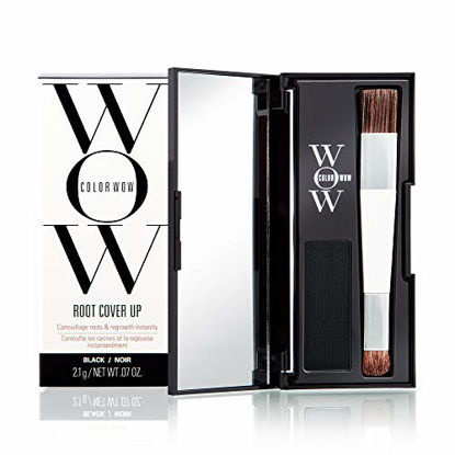 Picture of COLOR WOW Root Cover Up - All Day Hair Color Touch-Up Powder - Black