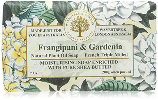 Picture of Wavertree & London Frangipani and Gardenia luxury soap (1 bar),7 oz