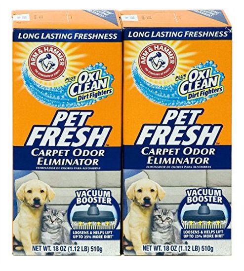 Picture of Arm & Hammer Pet Fresh Carpet Odor Eliminator Plus Oxi Clean Dirt Fighters, 18 oz,(PACK OF 2)