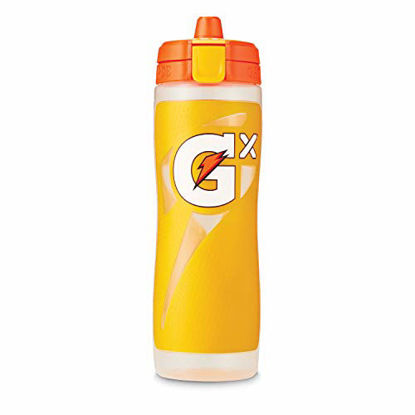 Gatorade GX Hydration System. Gator-Skin Non-Slip. 30oz. Marble Pink.