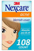 Picture of Nexcare Acne Cover, Invisible, Drug Free, Clear, 108 Count