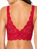 Picture of Smart & Sexy Women's Signature Lace Deep V Bralette Bra, no no red, XL