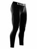 Picture of DRSKIN Compression Cool Dry Sports Tights Pants Baselayer Running Leggings Yoga Rashguard Men (M, Black)