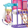 Picture of Barbie Skipper Babysitters Inc. Climb 'n Explore Playground Dolls & Playset with Babysitting Skipper Doll, Toddler Doll, Play Station, Moldable Sand & Accessories for Kids 3 to 7 Years Old