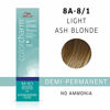 Picture of WELLA Color Charm Demi Permanent Hair Color Permanent Hair Color, 8A-8/1 Light Ash Blonde, 2 Ounce