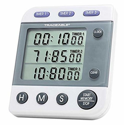 Picture of Control Company 5008 Traceable Three-Line Alarm Timer