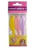 Picture of FEATHER Flamingo facial touch-up razor RFLS-P (2 PACKS - 6 Razors)