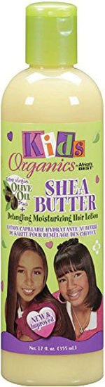 Picture of Africa's Best Kids Organics Shea Butter Detangling Moisturizing Hair Lotion 12 oz (Pack of 4)