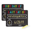 Picture of Pearhead First and Last Day of School Photo Sharing Chalkboard Signs; The Perfect Back to School Chalkboard Sign to Commemorate The First Day of School (72010)