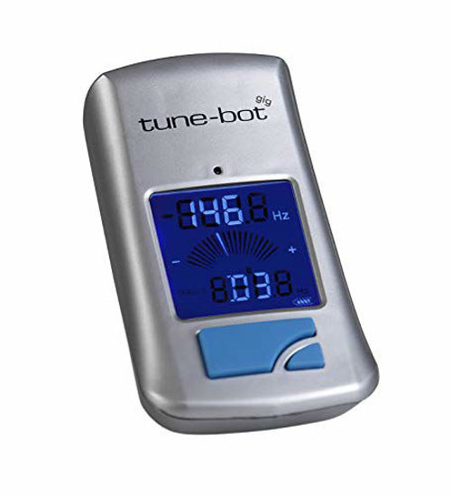 Picture of Tune-Bot Gig Clip-On Digital Drum Tuner with Backlit LCD Display for Acoustic Drums