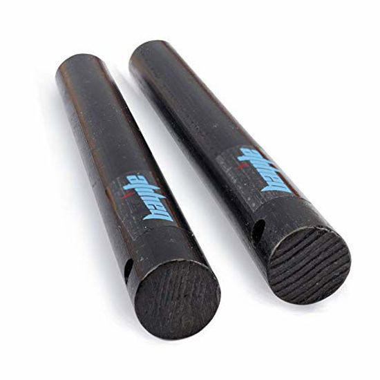 Picture of bayite Ferro Rods 1/2" X 5'' XL Survival Fire Starter Drilled Flint Steel Ferrocerium Rod with Toggl