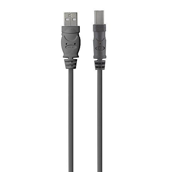 Picture of Belkin Premium Printer Cables Cable10 Ft4 Pin USB Type B to 4 Pin USB Type A, Black (F3U154BT3M)