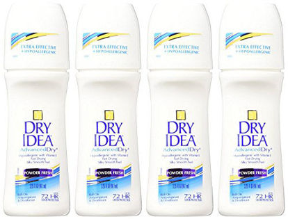 Picture of Dry Idea Antiperspirant Deodorant, Powder Fresh, 3.25 Ounces (Pack of 4)