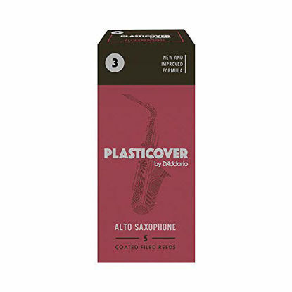 Picture of Rico Plasticover Alto Sax Reeds, Strength 3.0, 5-pack