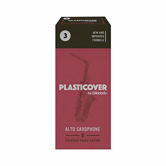 Picture of Rico Plasticover Alto Sax Reeds, Strength 3.0, 5-pack