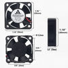 Picture of GDSTIME 30mm x 30mm x 10mm 1 inch Small 12V DC Brushless Cooling Fan