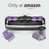 Picture of Conair Xtreme Instant Heat Ceramic Hot Rollers Bonus Super Clips Include, Purple, 1 Count