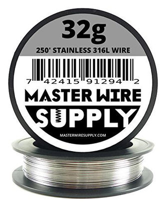 Picture of Stainless Steel 316L - 250' - 32 Gauge Wire