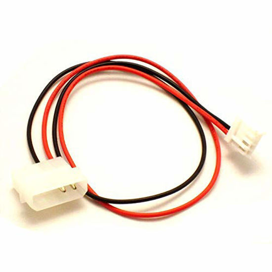 Picture of Micro SATA Cables 4-Pin Molex to Floppy Drive 4-Pin Power Adapter Cable