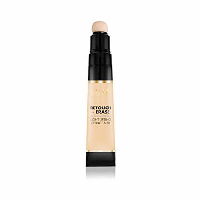 Picture of Milani Retouch + Erase Light-Lifting Concealer - Light (0.24 Ounce) Cruelty-Free Liquid Concealer with Cushion Applicator Tip to Cover Dark Circles, Blemishes & Skin Imperfections