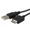 Picture of YICHUMY 2 Packs! Replacement USB Data Cable Cord for Sony Walkman Charger Cord NWZ-A15 NWZ-A17 MP3 Player Sony Walkman Charger NWZ S544 S545 Sony MP3 Player Charger Cord