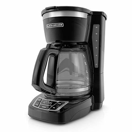 Picture of BLACK+DECKER 12-Cup Programmable Coffeemaker, Black, CM1160B