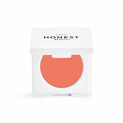 Picture of Honest Beauty Crème Cheek Blush, Coral Peach | Buildable & Blendable Blush | Paraben Free, Talc Free, Dermatologist Tested, Cruelty Free | 0.10 oz.