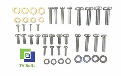Picture of Full Set of LG TV Mounting Bolts/Screws and Washers - Fits Any Size TV
