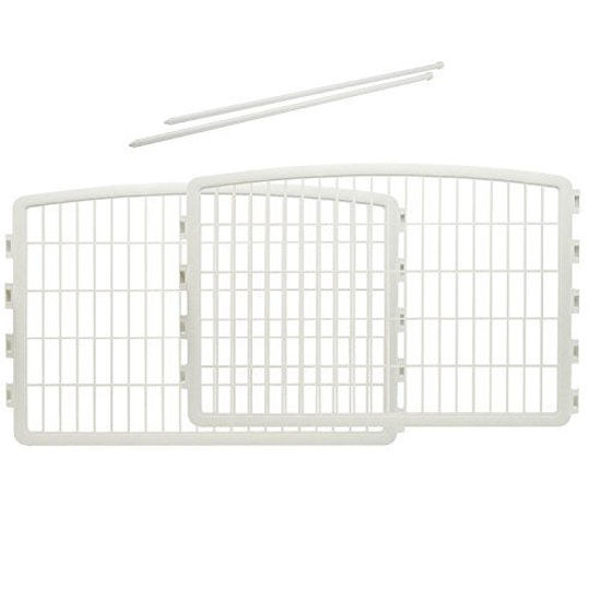 Picture of IRIS USA 24'' Pet Playpen 2 Panel Add-On, White CI-600