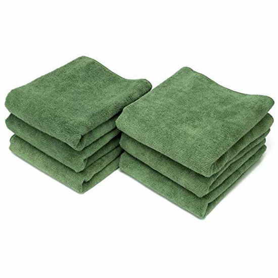  S&T INC Microfiber Sweat Towel For Gym, Yoga Towel For Home  Gym, Workout Towels For Gym Bag, 16 Inch X 27 Inch, 6 Pack