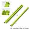 Picture of Reusable Silicone Straws-Premium Food Grade Drinking Straw, BPA Free, Snap Straw-Openable Design, Easy to Clean, Hot and Cold Compatible