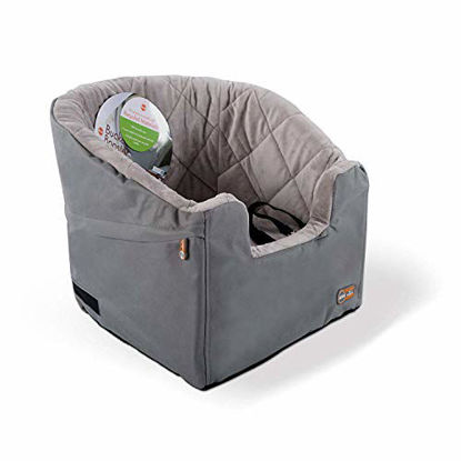 Picture of K&H Pet Products Bucket Booster Dog Car Seat Small Gray 14.5" x 20"