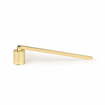 Picture of Paddywax Candle Accessories Candle Snuffer, Shiny Brass