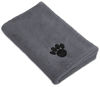 Picture of Bone Dry Embroidered Pet Towel, 44 x 27.5", Gray