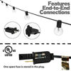 Picture of String Lights, Lampat 25Ft G40 Globe String Lights with Bulbs-UL Listd for Indoor/Outdoor Commercial Decor